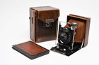 Agfa Isolar Luxus 9x12cm Vintage Camera  Gorgeous Condition  W case