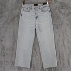 7 For All Mankind Cropped Alexa High Rise Jean Womens 29 Flare Trendy Modern Nwt