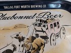 Bluebonnet Beer Tray Dallas Fort Worth Brewing Company - Rare And Hard To Find