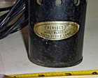 Vtg Perfect Model 807-a  Adjustable Microscope Lamp -  Black - Works