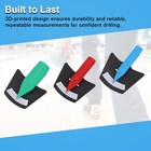 Bowling Ball Pitch Gauges Set Finger thumb Hole  Switch Grip Outers Measurement
