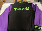 New Welcome To Your Funeral Black Purple New Twiztid Mne Button Up Jacket 2xl