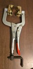 Strong Hand Tools 11  Pipe Clamp welding Plier With Adjustable V Pads 