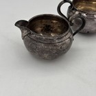 Gorham 925 Sterling 910 Creamer   909 Sugar Bowl Both Have Dents Needs Polishing