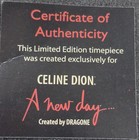 Rare Celine Dion  a New Day  Las Vegas Watch  model Pr-1553  Japanese Movement