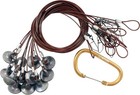 Tangle-free 6ft Steel Texas Rig For Duck Decoys - 12 Complete Rigs Included