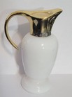 Vintage Avon Miniature Milk Glass Pitcher Perfume Bottle Charisma Perfume Empty