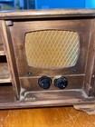 Portable Radio Antique Rare Wood Box Untested Missin Parts Or Repair Vintage