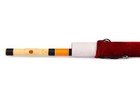 Natural Bansuri Pvc Fiber E Middle Octave Left Handed Instrument Flute