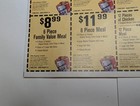 2003 Kfc Kentucky Fried Chicken Print Ad Colonel Sanders Fast Food Coupons Vtg