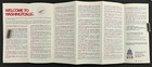1975 Welcome To Washington Dc Tourist Guide City Map Vintage Travel Brochure