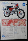 Genuine 1967 Yamaha Trailmaster 100 Yl-20 World Champion Motorcycle Brochure