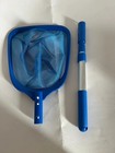 Heavy Duty Pool Skimmer Leaf Rake Net Cleaning Swimming Pool Fine Mesh Netting