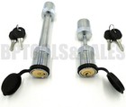 5 8  Hitch Pin   1 4  Trailer Coupler Lock Set Keyed Alike Same Key Open lock