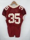 Nike Oklahoma Sooners Football Game Worn Used Jersey Size 42  35 Red Big 12
