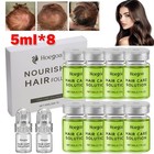 8pcs set Microneedle Hair Regrowth System  Advanced Hair Treatment Ginseng Serum
