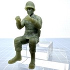 World War 2 American Driver Or Gunner Toy Soldier Military Resin 1 32 Ww2 Figure