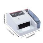 Portable Money Bill Counter Counting Machine With Uv mg wm Counterfeit Detection