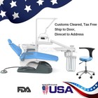 Dental Unit Chair Dc Motor Computer Controlled stool dental Delivery Unit scaler