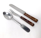 Three Piece Historical Utensil Set