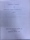 Federal Census Of Webster County Kentucky 1870