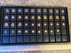 Lot Of 36 Ups Safe Driving Award Pins In Pin Display Plus 3 More Pins