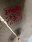 Paiste 2002 Crash Cymbal 19 In  - Crack On Edge - See Notes
