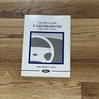 2004 Ford F250 F350 Super Duty Owner Manual Set Diesel With Case