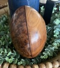 Burl Wood cedar Wood Round Jewelry utility Hand Turned Box Artistically Crafted
