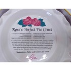 Vtg Rose Levy Perfect Pie Plate Ceramic Scalloped Recipe 10  Red Orig  Box