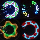 Bicycle 32 Led Light Colorful Diy Bike Wheel Spoke Light Tire Signal Lamp Decor 