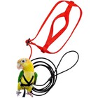 Bird Adjustable Fly Harness Leash Rope Parrot Birds Outdoor Free Flight Training