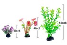 Plastic Aquarium Plants Decoration   Artificial Fish Tank Decor Plant 10 Pcs