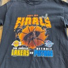 Vintage 2004 Nba Finals Detroit Pistons Los Angeles Lakers T-shirt Size Medium