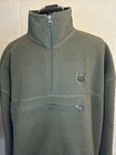 Union Pacific Employees Fleece Pullover - Men s Large Green 1 4 Zip