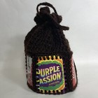 Vintage Coke Can Bag Knit Crochet Handmade Wild Cherry Canada Dry Purple Passion