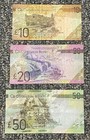 Scotland - Group Of  3  Older Banknotes  80 Pounds Face Value 