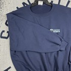 Vtg New Haven County Cutters Baseball Pullover Sweatshirt Embroidered Large