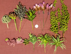 16x Artificial Succulents Fake Faux Plants Indoor Home Decor Green Cactus Plant