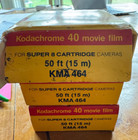 Qty 3 Kodak Kodachrome 40 8mm Super 8 Color Movie Film Kma 464 Type A Expired