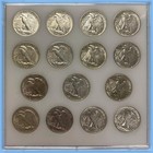 1916 - 1947 Walking Liberty Half Dollar Coin Lot   P D S   Au Unc Uncirculated