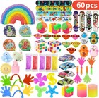 60 Pcs Party Favors Carnival Treasure Box Toys Classroom Prizes