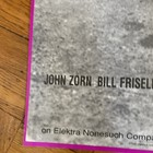 Rare Naked City John Zorn Promo Poster Jazz Punk 1990 Elektra