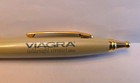 Rare Viagra Gold Blue Drug Rep Pen Pharmaceutical Promotional Metal Writes