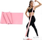 Resistance Bands - Latex-free Elastic Exercise Band For Strength   Yoga  pink 