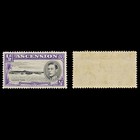 7579 Ascension Sg38   d Black   Violet 1938  Sc 40a Mi39a  Mint Mnh  C  8