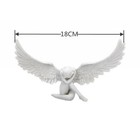 3d Angel Wing Figurine Resin Sculpture Modern Home Decor Statue Ornament Gift