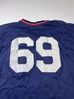 Vintage Baseball Jersey Shirt Ringer Bike Brand  69 Ballbuster Usa Size Large