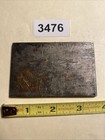 American Bank Note Company Printing Plate Ten 3476