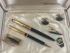 Judd s Very Nice Vintage Waterman s Pen   Pencil Jewelry Set In Original Case